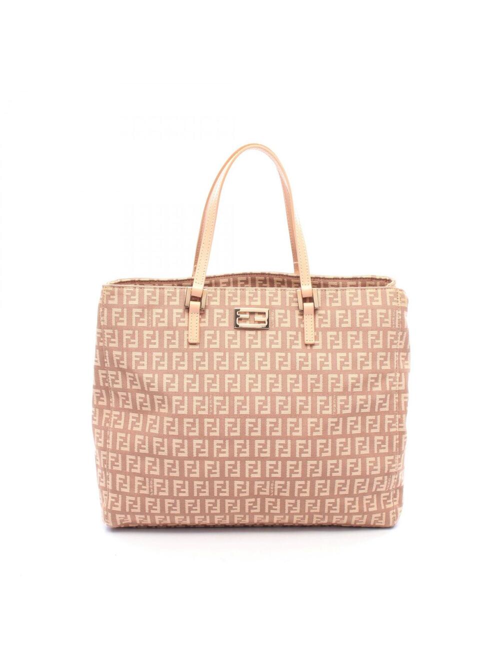 Fendi Zucchino Hand Tote Bag Canvas #346566F61B
